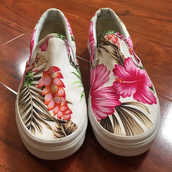 hibiscus flower vans